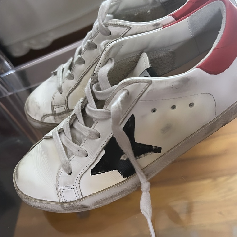 Golden Goose for kids Worn only a few times!!! These are the cutest😍 fits US 2